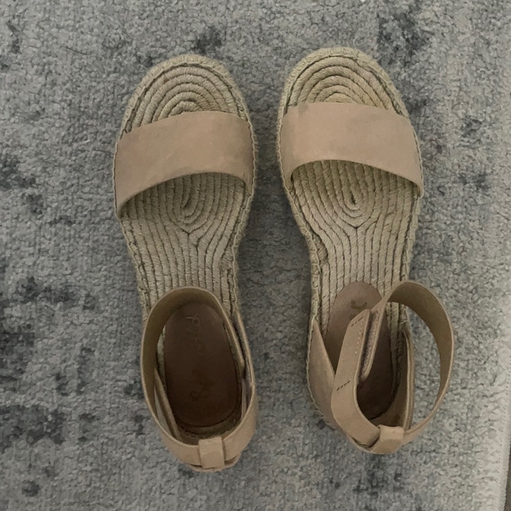 Splendid Jensen beige espadrilles